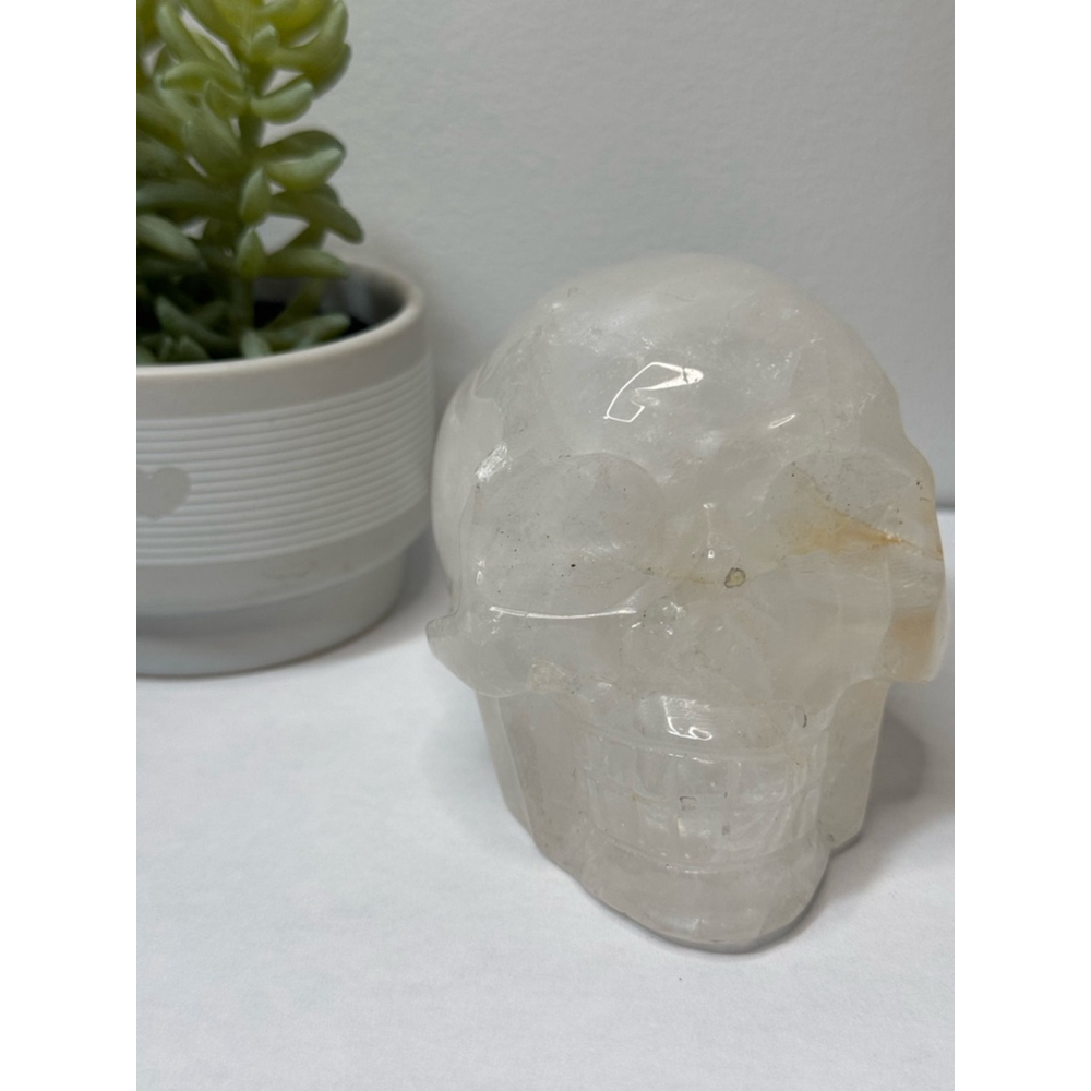 Clear Quartz Crystal Skull